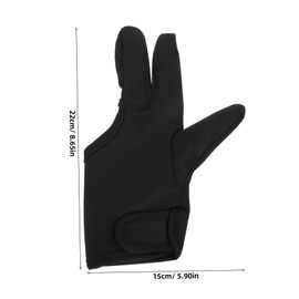 Baluue Gloves Heat Resistant Hair Styling Gloves Left Hand Salon Home Use Burn Prevention