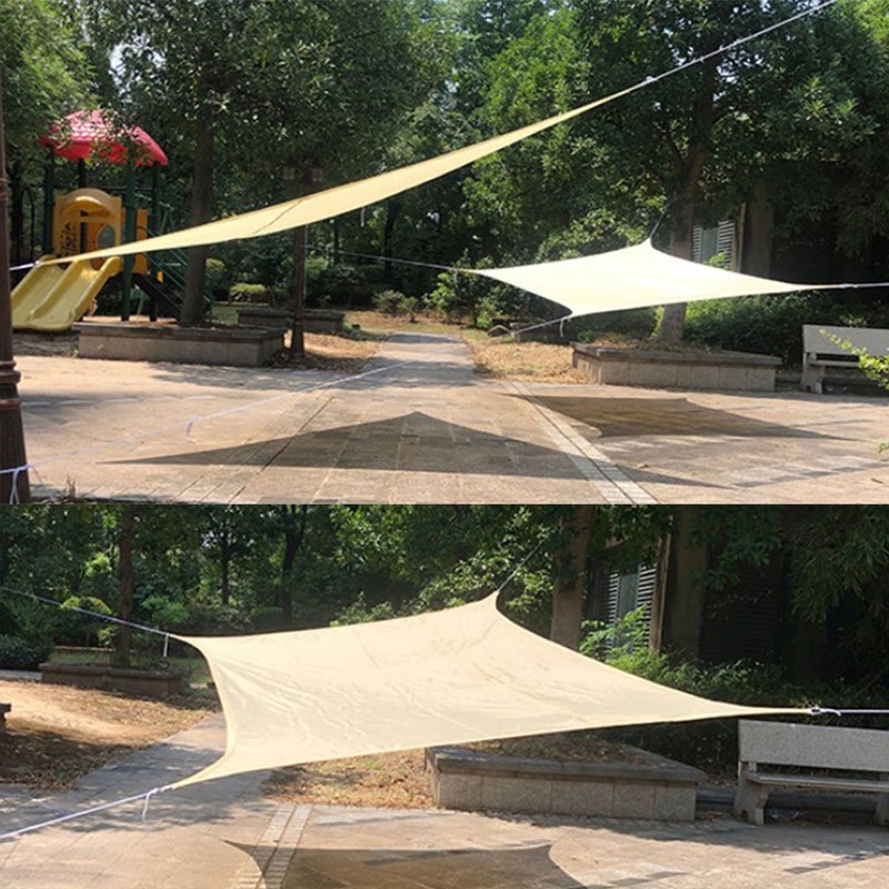 Rectangular Awning Sail Net Oxford Outdoor Patio Waterproof UV Proof