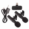 Wireless Lavalier Microphone Mini Plug and Play Live Stream Recording