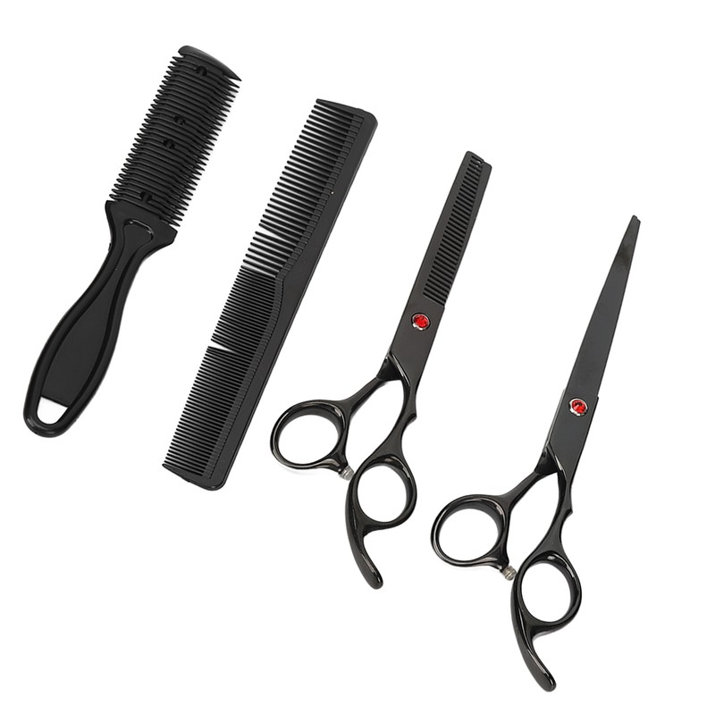 Hair Cutting Scissors Set with Straight Shear and Thinning Shear