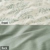 LEMIROE Botanical Cotton Comforter King Size - Dusty Green Comforter