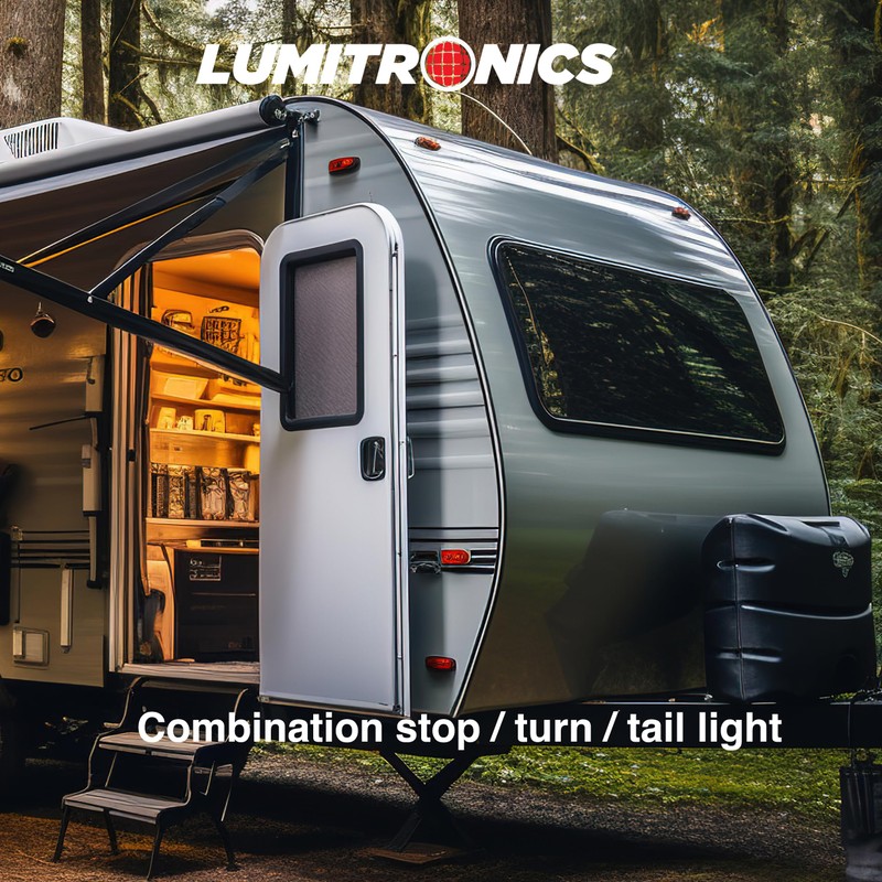 Lumitronics RV Surface Mount Light, Stop/Turn/Tail for RV, Trailer, Camper,