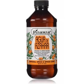 Pharmark Agua De Azahar 8 Oz. Naranja Flower-blossom 4-pack De Agua P