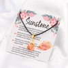 Sunstone Necklace/Bracelet Sunstone Jewelry Sunstone Crystal Pendant Jewelry (Sunstone N