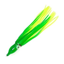 4.5” Squid Skirts – Green Chartreuse #17-40 Pieces