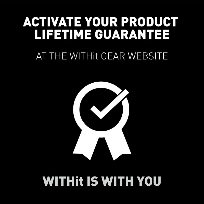 WITHit Table Magnifier with Light and Stand, 4” Lens, Black