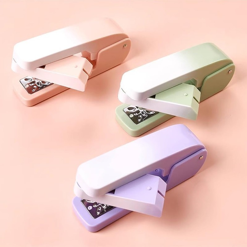 LOYELEY Medium Binding Stapler, 360° Rotation, Bound 25 Sheets, No.