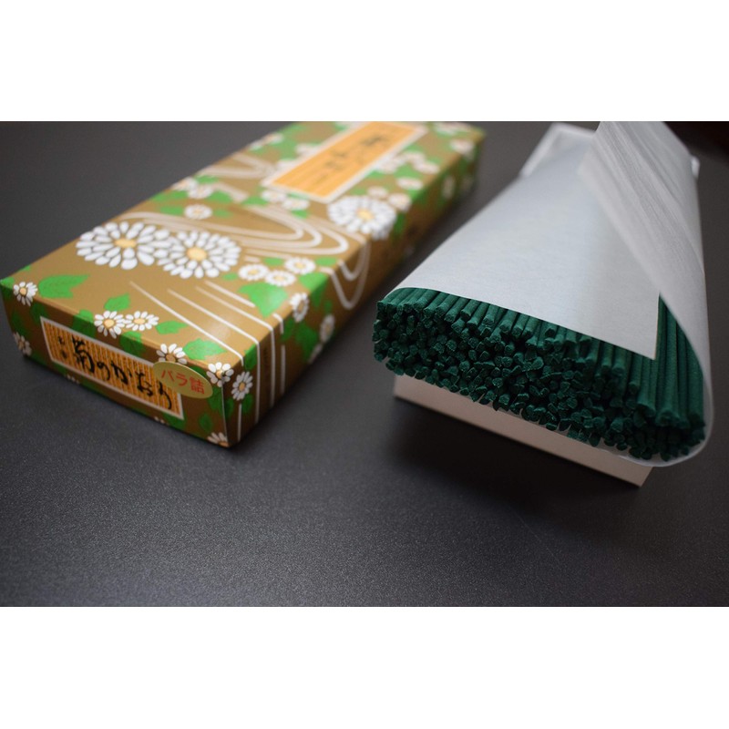 Awaji Baikaodo Long Incense Incense, Chrysanthemum Kaori, Approx. 50 minutes,