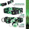 Native Pup St Patricks Dog Collar- Saint Patrick Green Shamrock