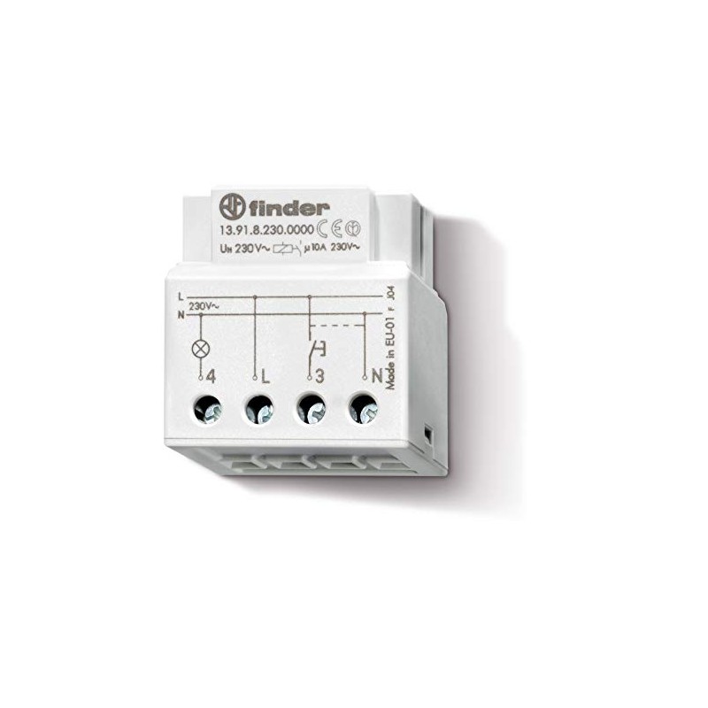 Finder 139182300000PAS Electronic Timing Step Relay with Panel Mount 230