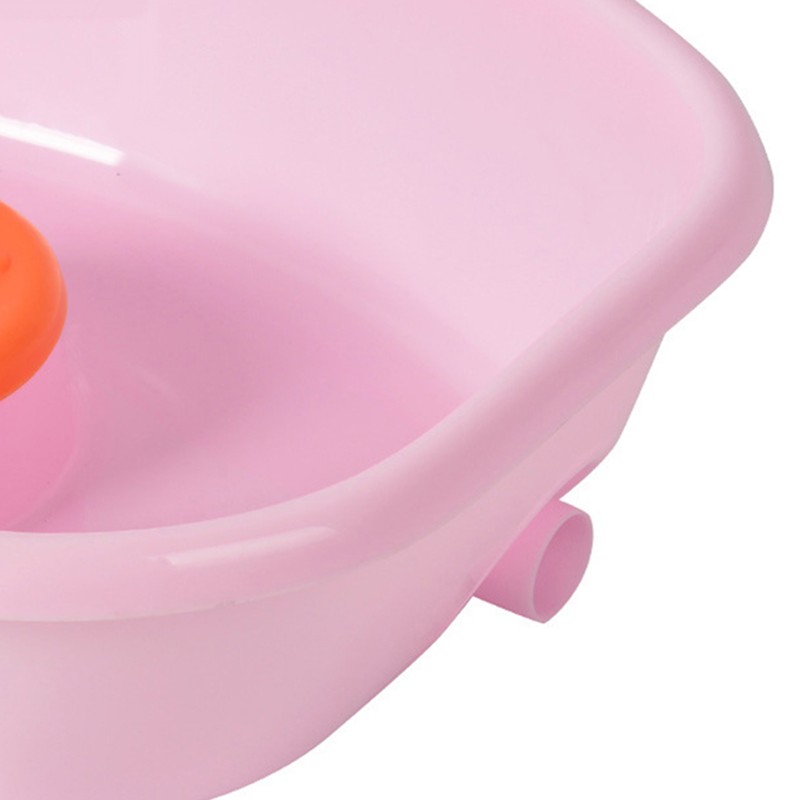 Hair Washing Basin Horizontal Drainable Portable Shampoo Tray for Bedridden