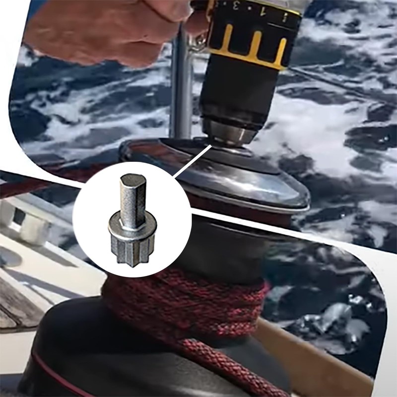 Jeonz Sailboat Winch Drill Bit Adapter 7431 (2Pcs)