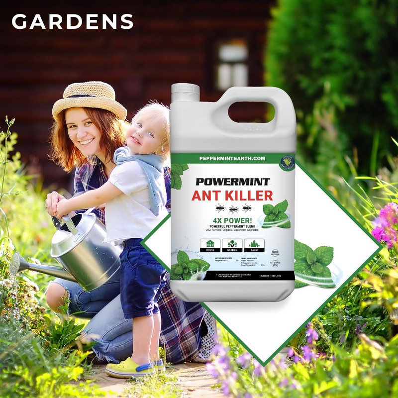 Powermint Peppermint Oil Ant Killer Spray (1 Gallon)