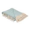 DII Chevron Hand Woven Cotton Throw Collection 50 x 60