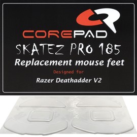 Corepad Skatez PRO 185 Replacement Mouse Feet for Razer Deathadder V2