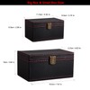 AtfArt Faraday Box for Car Keys Leather Signal Blocker Box