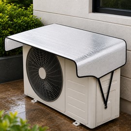 Outdoor Air Conditioner Cover – Waterproof Rainproof Dust Cover for AC Unit