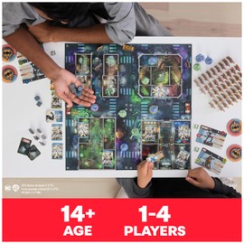 Spin Master Games Spin Master Games, DCeased: Gotham City Outbreak, Part of The Zombicide Collection, Collectible DC Comics Miniatures, Strategy Board Game, for Adults & Teens, 1-4 Players, for Ages 14 & Up