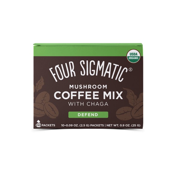 Four Sigmatic Mushroom Coffee Mix With Chaga  - Defend 10 Packets
