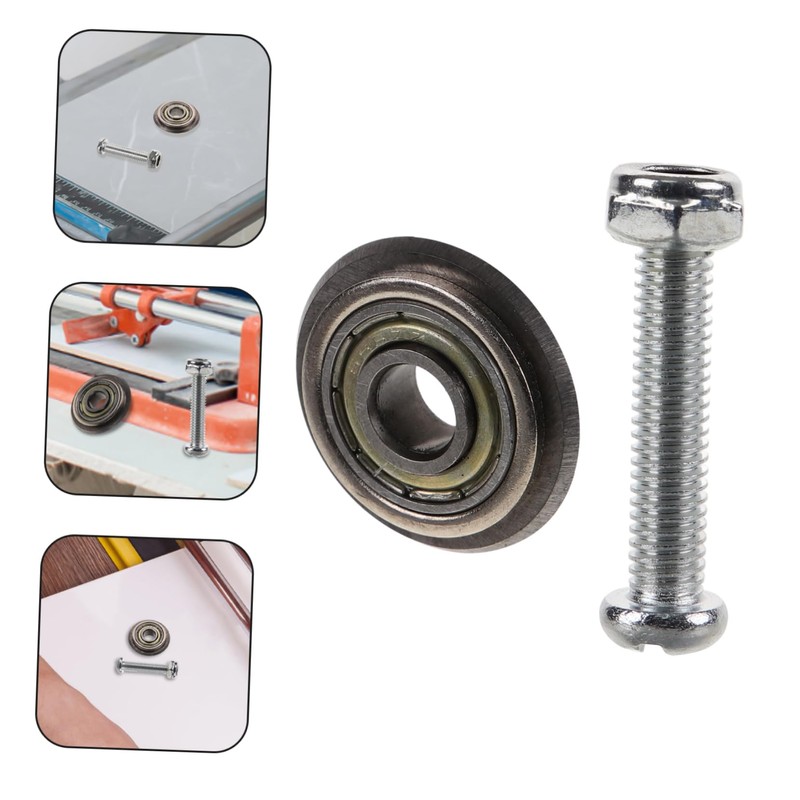 Gadpiparty 1 Set Manual Tile Cutter Wheel with Bearing Scoring