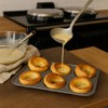 Chabrias Ltd 6 Cup Large 36cm Yorkshire Pudding Tray, Non-Stick