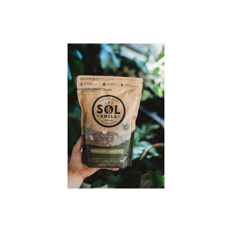 Sol Soils Houseplant Chunky Mix (1 Gallon)