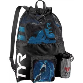 TYR Mochila Red Para Natacion Negra Tyr Big Mesh Mummy