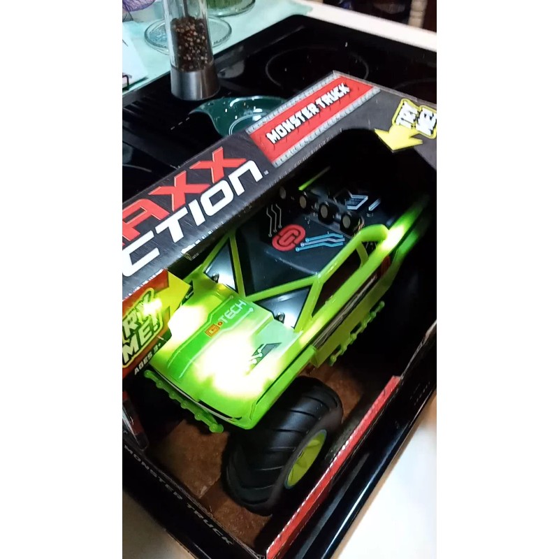 Maxx Action Motorized Monster Truck Toy - Green - New