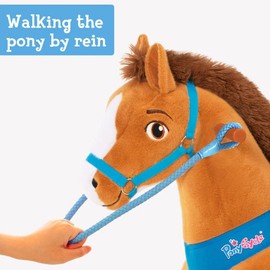 PonyCycle Ride on Horse Cowboy Riendas azules para modelo X, talla 3 y 4 y modelo U/E, talla 3 y 4 y 5