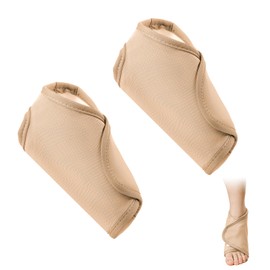 2 Piezas Paquete de Aceite de Ricino para Tobillo, Cómodo Castor Oil Pack Wrap para Pies para Soporte de Tobillo para Mujeres, Aceite de Ricino no Incluido (Caqui)