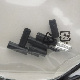 Shimano Y60198010 Optislick Road Shift Cable Set, Repair Parts, Black