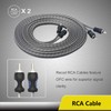 Recoil RC4D True 4 Gauge Car Audio Dual Amplifiers CCA