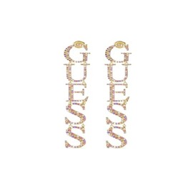 Guess Crystal Harmony Earrings JUBE02219JWYGMCT-U Brand One Size Unprecious Metals Not Gemstone, Unprecious Metals, No Gemstone