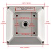 Heschen Master Switch Outdoor Box LW28-63/4 Works for Universal Rotary