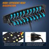 Nilight Flush Mount LED Pods 2PCS 6 Inch 60W LED