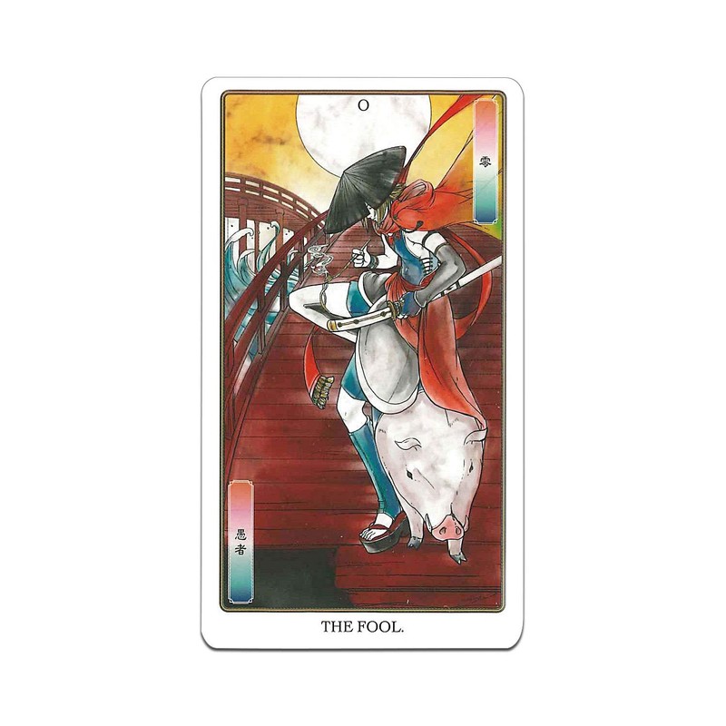 Japanese Mythology Tarot Mini Tarot Cards (Drawn by Yamamo Tonaoki