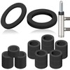 Pack of 100 Washers Plastic Fitschenringe Room Doors Washers Door