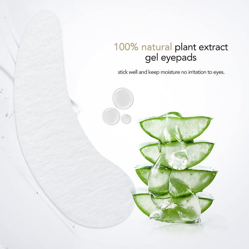 Lunamoon Eye Pads for Eyelash Extension Eyelash Pads Eyelash Extension