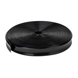 1" RV Vinyl Trim Molding, 50 FT Flexible Weatherproof Strip for RV Exterior Trim Replacement, RVs Corner Trims Molding Exterior for Camper Travel Trailer - Black