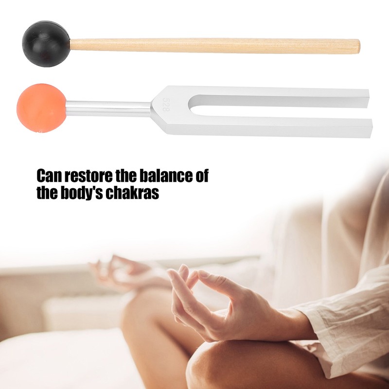 528Hz Tuning Fork Aluminum Alloy Sound Healing Therapy Tuning Fork