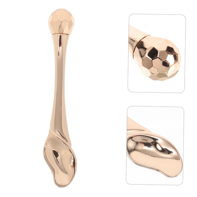 BIUDECO Travel-friendly Eye Cream Stick Skincare Tool Metal Scoop Eye