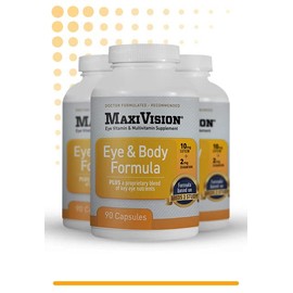 Lunovus MaxiVision Eye & Body Formula 90 Capsules