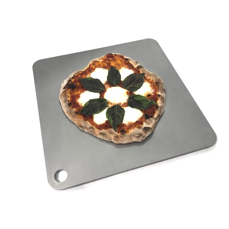 Square Pizza Steel by Conductive Cooking (3/16" Standard, 14"x20" XL)