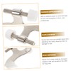 NUOBESTY Door Hinge Stopper 4pcs Door Gap Blocker with Cushioned