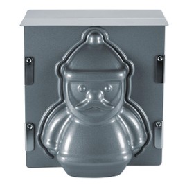Städter 661813 Santa Claus 3D Baking Tin Metal 19 x 21 x 12 cm
