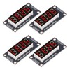 4 Sets Digital Tube Display Module LED 4 Digit 7