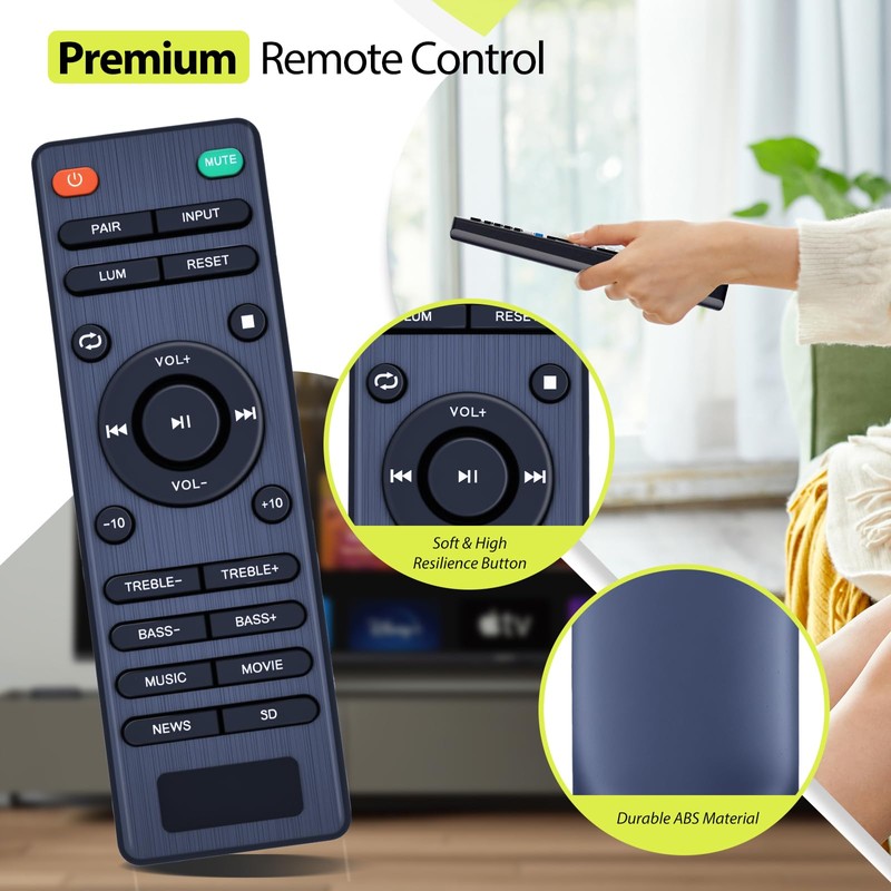 RYQIF Remote Control for Abox FS22CS VMAI S4 2.1 TV