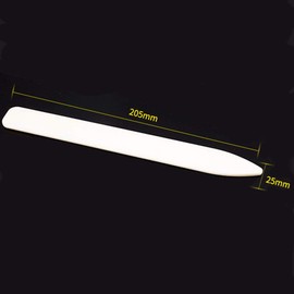 SevenMye 5 Pack Natural Bone Folder Tool For Scoring Folding Creasing Paper Leather Crafts for Handmade Leathercraft Accessories, 8 Inch