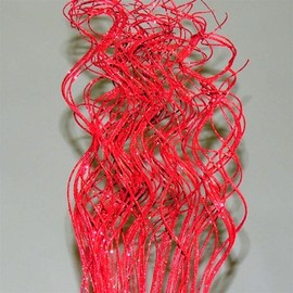 Sparkle Curly Ting Ting - Red - 4 Ounces