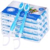 36 Pack Mini Disposable Toothbrushes – 5-in-1 Prepasted Travel Toothbrush